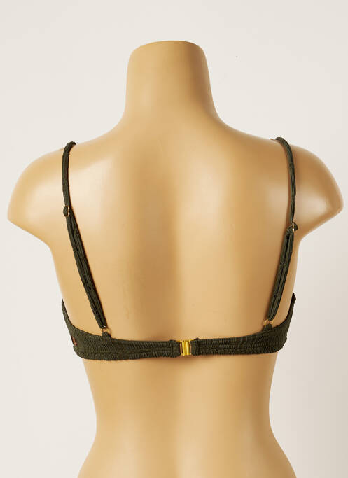 Haut de maillot de bain vert BANANA MOON pour femme