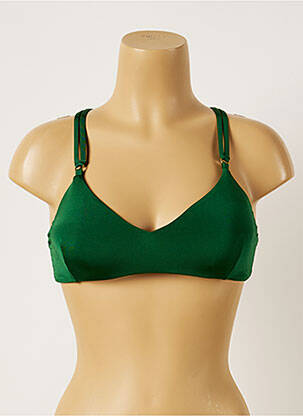 Haut de maillot de bain haut soutien-gorge moulé haut soutien-gorge moulé vert BANANA MOON femme