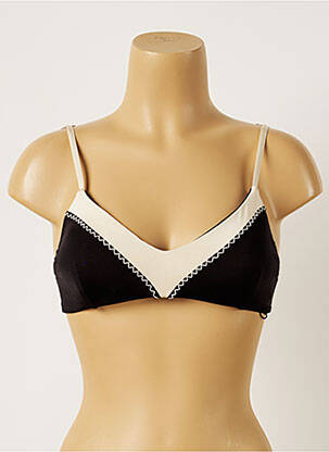 Haut de maillot de bain haut soutien-gorge moulé haut soutien-gorge moulé noir BANANA MOON femme