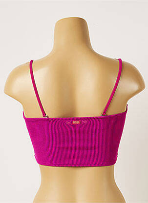 Haut de maillot de bain bretelles élastiquées brassieres violet BANANA MOON femme