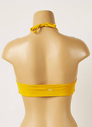 Haut de maillot de bain stretch jaune BANANA MOON femme
