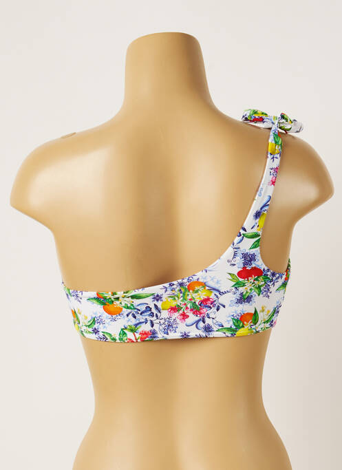 Haut de maillot de bain blanc BANANA MOON pour femme