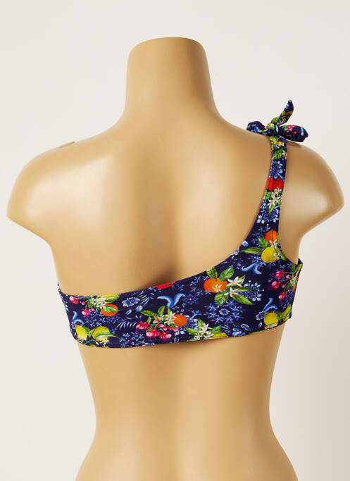 Haut de maillot de bain bleu BANANA MOON pour femme