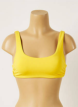 Haut de maillot de bain stretch brassieres jaune BANANA MOON femme