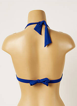 Haut de maillot de bain stretch bleu BANANA MOON femme