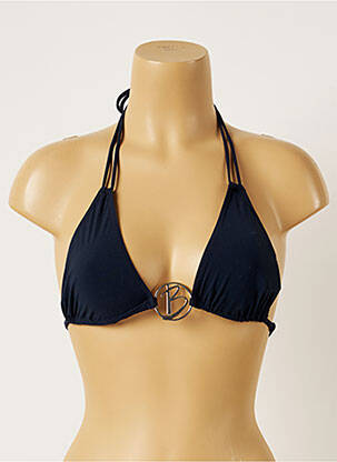 Haut de maillot de bain stretch bleu BANANA MOON femme