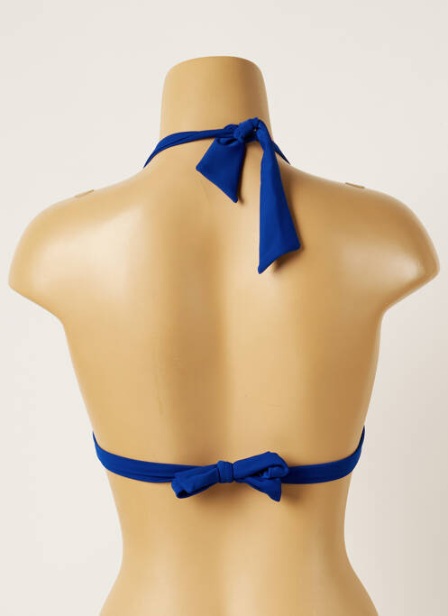 Haut de maillot de bain bleu BANANA MOON pour femme