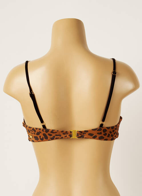 Haut de maillot de bain marron BANANA MOON pour femme