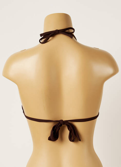 Haut de maillot de bain marron BANANA MOON pour femme