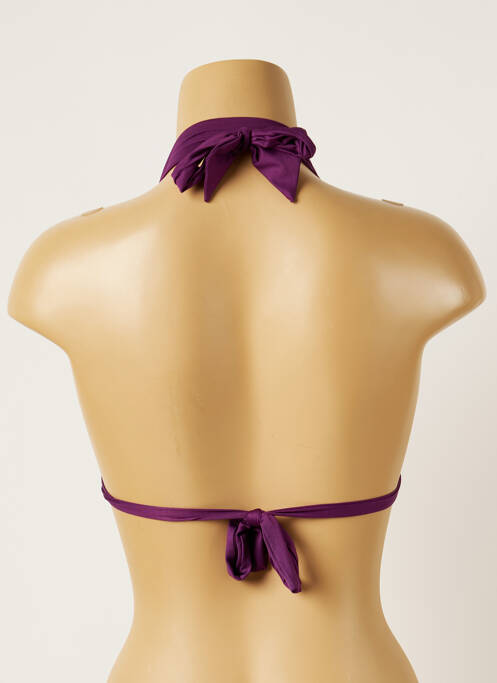 Haut de maillot de bain violet BANANA MOON pour femme