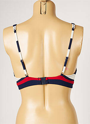 Haut de maillot de bain stretch haut triangles bleu BANANA MOON femme