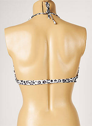 Haut de maillot de bain stretch haut triangles gris BANANA MOON femme