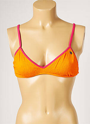 Haut de maillot de bain stretch brassieres orange BANANA MOON femme
