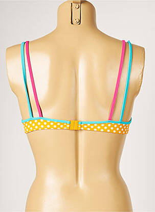 Haut de maillot de bain stretch jaune BANANA MOON femme