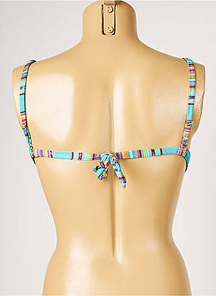 Haut de maillot de bain stretch bleu BANANA MOON femme