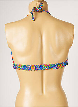 Haut de maillot de bain stretch bleu BANANA MOON femme