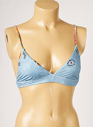 Haut de maillot de bain stretch brassieres bleu BANANA MOON femme