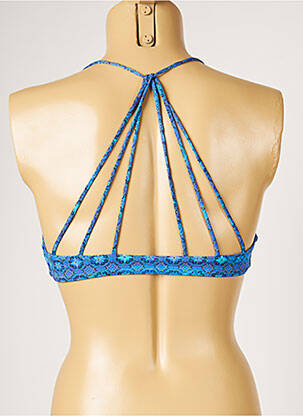 Haut de maillot de bain stretch bleu BANANA MOON femme
