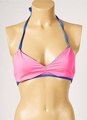 Haut de maillot de bain stretch bleu BANANA MOON femme