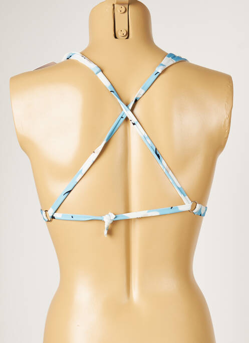 Haut de maillot de bain bleu BANANA MOON pour femme