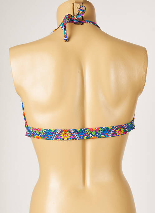 Haut de maillot de bain bleu BANANA MOON pour femme