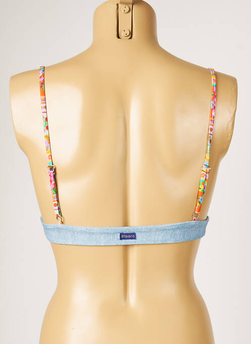 Haut de maillot de bain bleu BANANA MOON pour femme