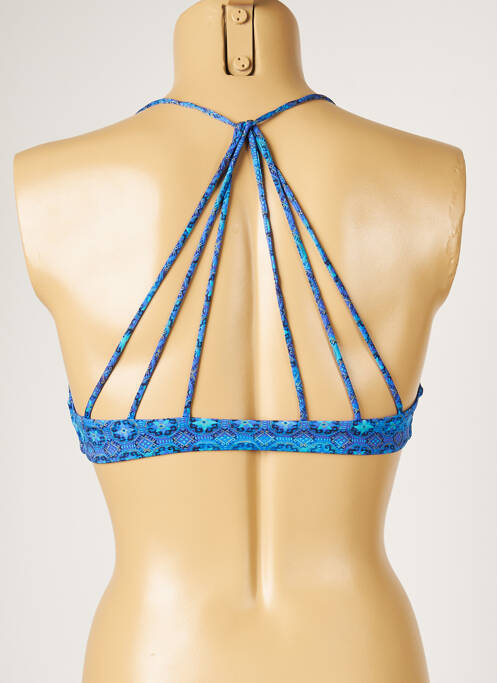 Haut de maillot de bain bleu BANANA MOON pour femme