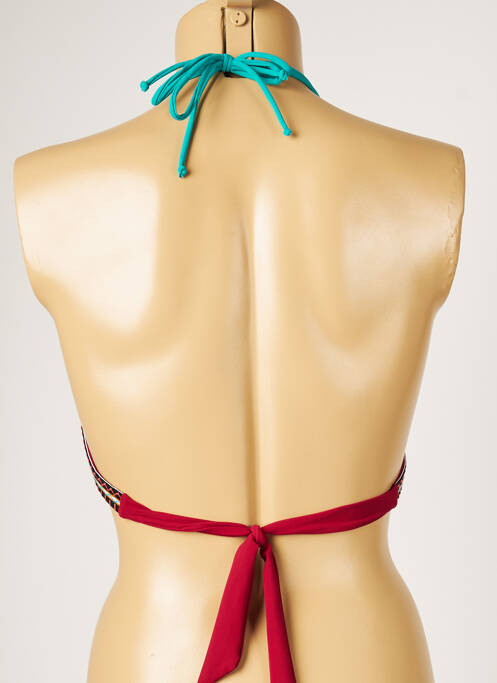 Haut de maillot de bain rouge BANANA MOON femme