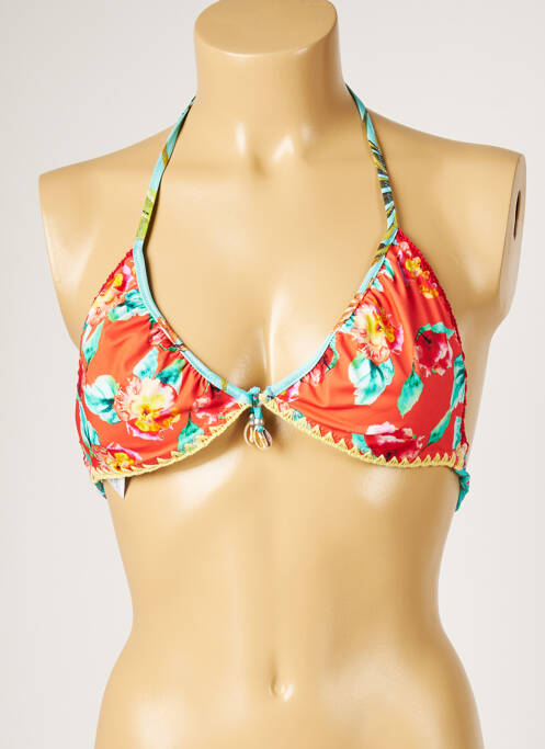 Haut de maillot de bain vert BANANA MOON pour femme