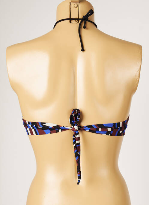 Haut de maillot de bain marron LIVIA pour femme