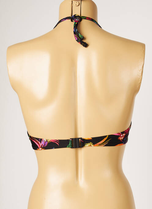 Haut de maillot de bain noir LIVIA pour femme