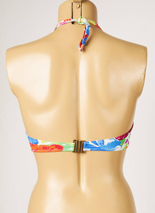 Haut de maillot de bain orange LIVIA pour femme