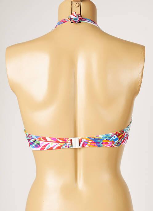 Haut de maillot de bain vert LIVIA pour femme