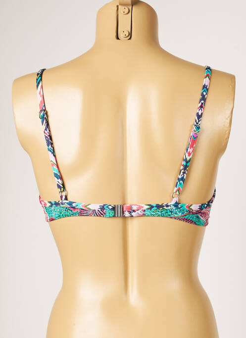 Haut de maillot de bain vert LIVIA pour femme