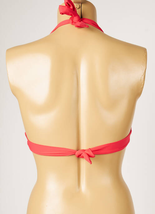 Haut de maillot de bain rouge LIVIA pour femme