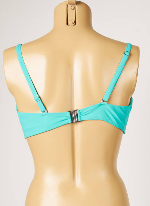 Haut de maillot de bain bleu LIVIA pour femme