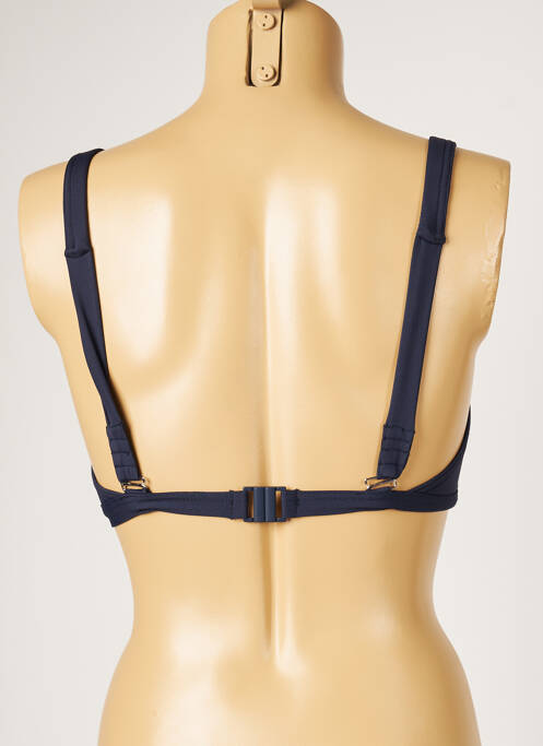 Haut de maillot de bain bleu LIVIA pour femme