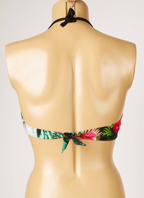 Haut de maillot de bain noir LIVIA femme