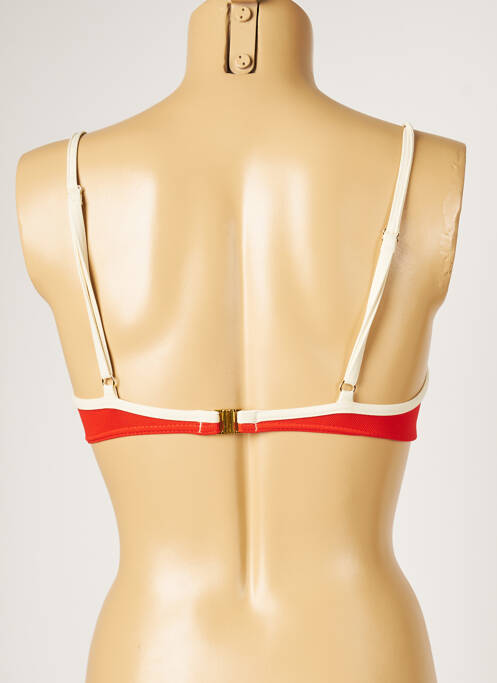 Haut de maillot de bain orange LIVIA pour femme