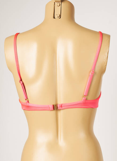 Haut de maillot de bain rose LIVIA pour femme