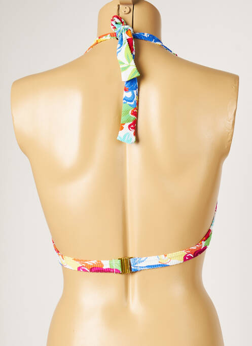 Haut de maillot de bain vert LIVIA pour femme