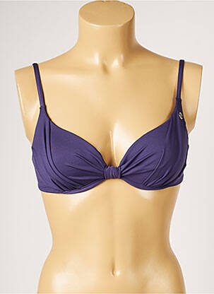 Haut de maillot de bain haut soutien-gorge moulé haut soutien-gorge moulé violet BANANA MOON femme