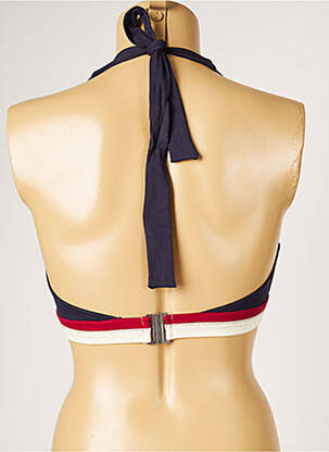 Haut de maillot de bain stretch bleu LIVIA femme