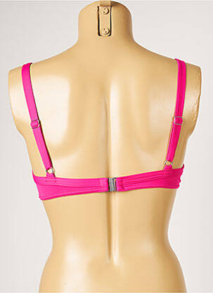 Haut de maillot de bain stretch rose LIVIA femme