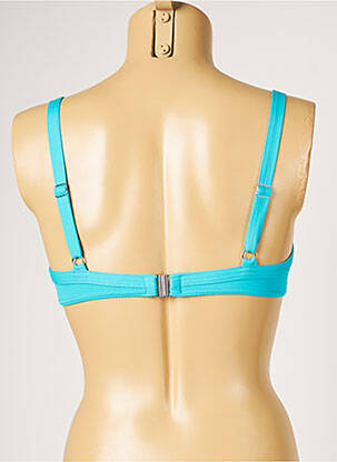 Haut de maillot de bain stretch bleu LIVIA femme