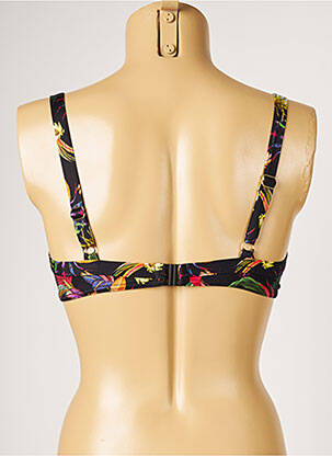 Haut de maillot de bain stretch noir LIVIA femme