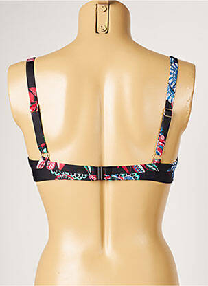 Haut de maillot de bain stretch noir LIVIA femme