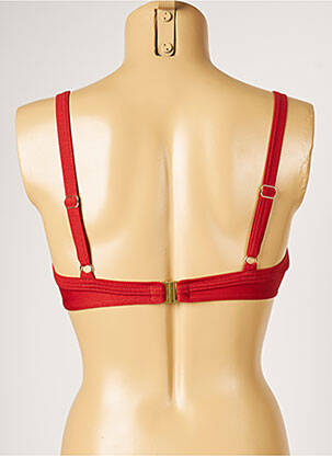 Haut de maillot de bain stretch marron LIVIA femme