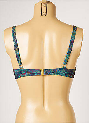 Haut de maillot de bain stretch vert LIVIA femme