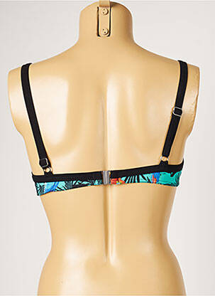 Haut de maillot de bain stretch vert LIVIA femme